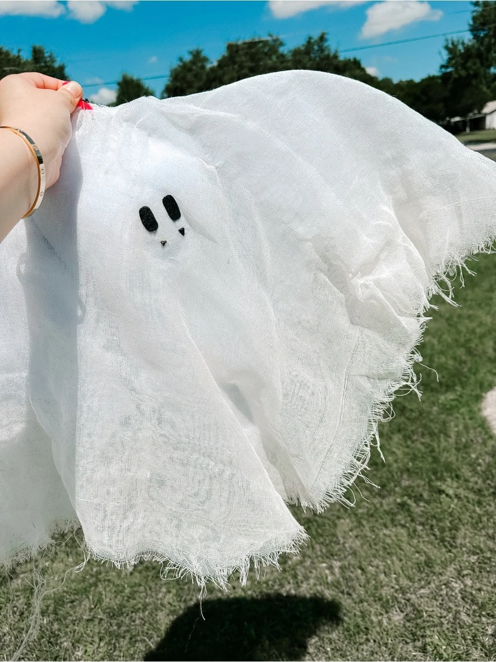 Pottery Barn Lit Ghost Hanging Bat